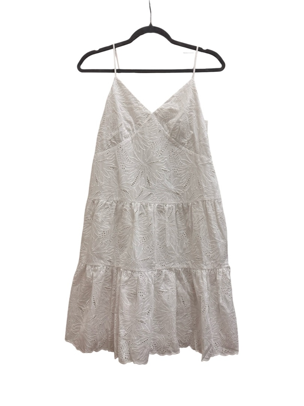 Michael Kors White Eyelet Tiered Sundress - Picture 4 of 11
